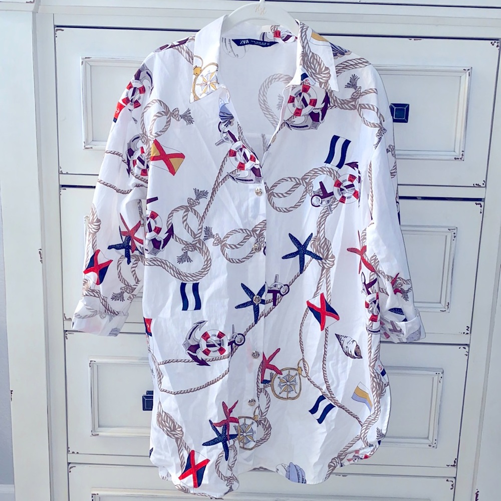 Zara Nautical Shirt